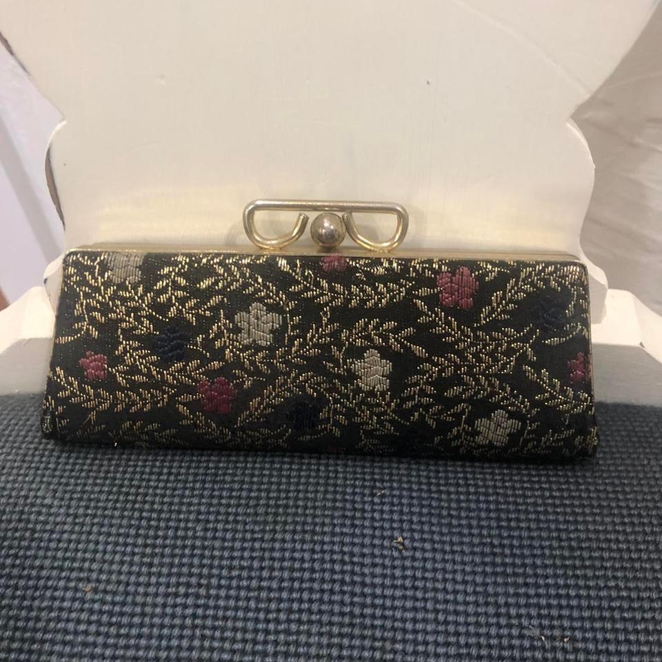 Vintage 60s Mid Century Floral 24f9 2