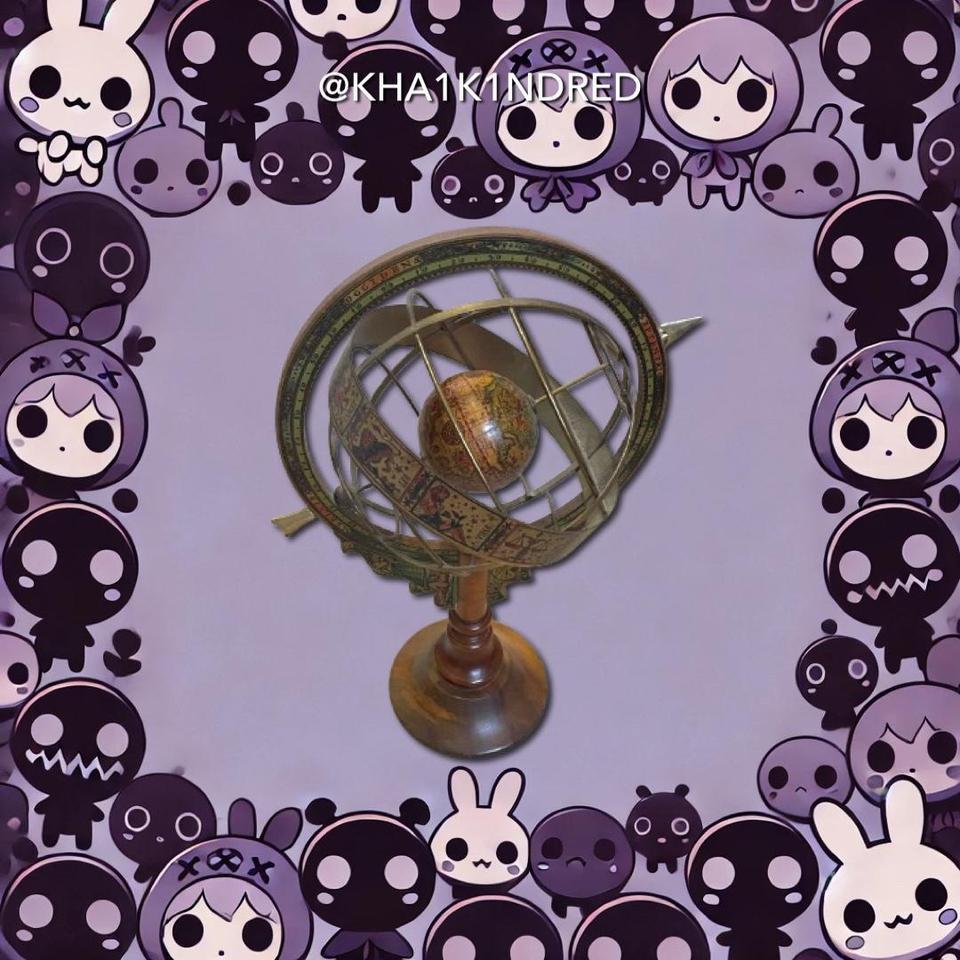 Rare Vintage Italian Armillary