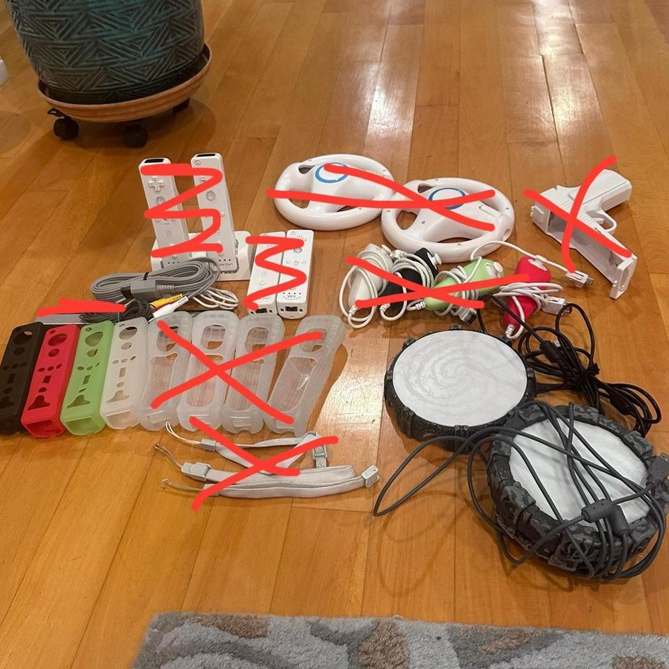 Complete Wii Nintendo Controller Set