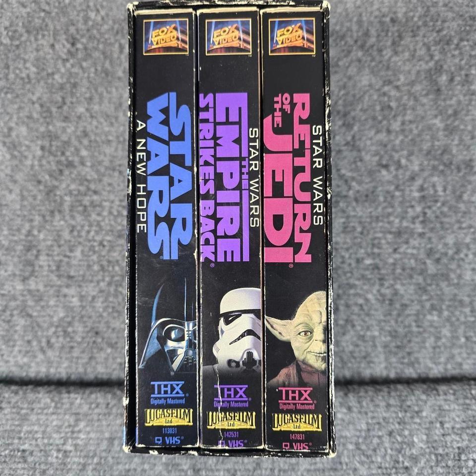 Star Wars Original Trilogy Vhs Dafe 4