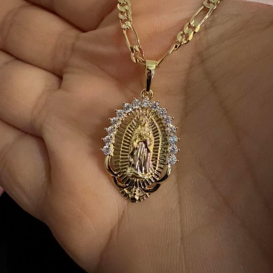 14k Gold Plated Figaro Chain 0b04 2