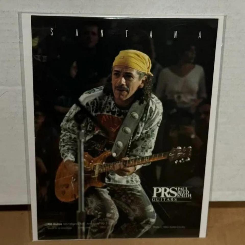 Carlos Santana Prs Guitars