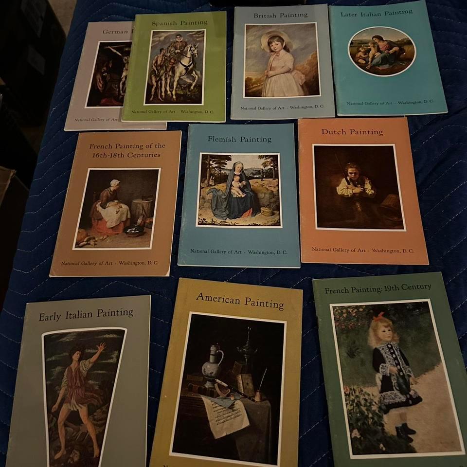 Vintage 1970s Art Book Series