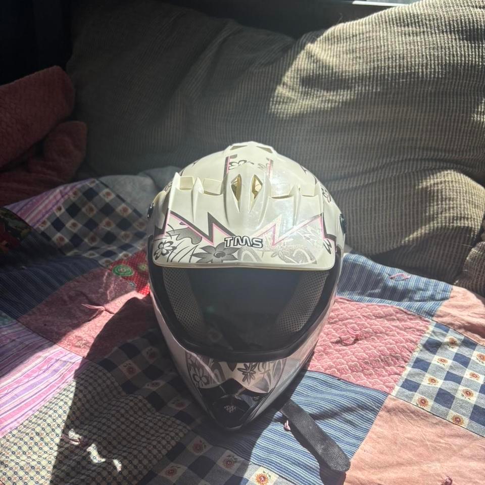 Womens Moto Sport Helmet Scuff F0d0