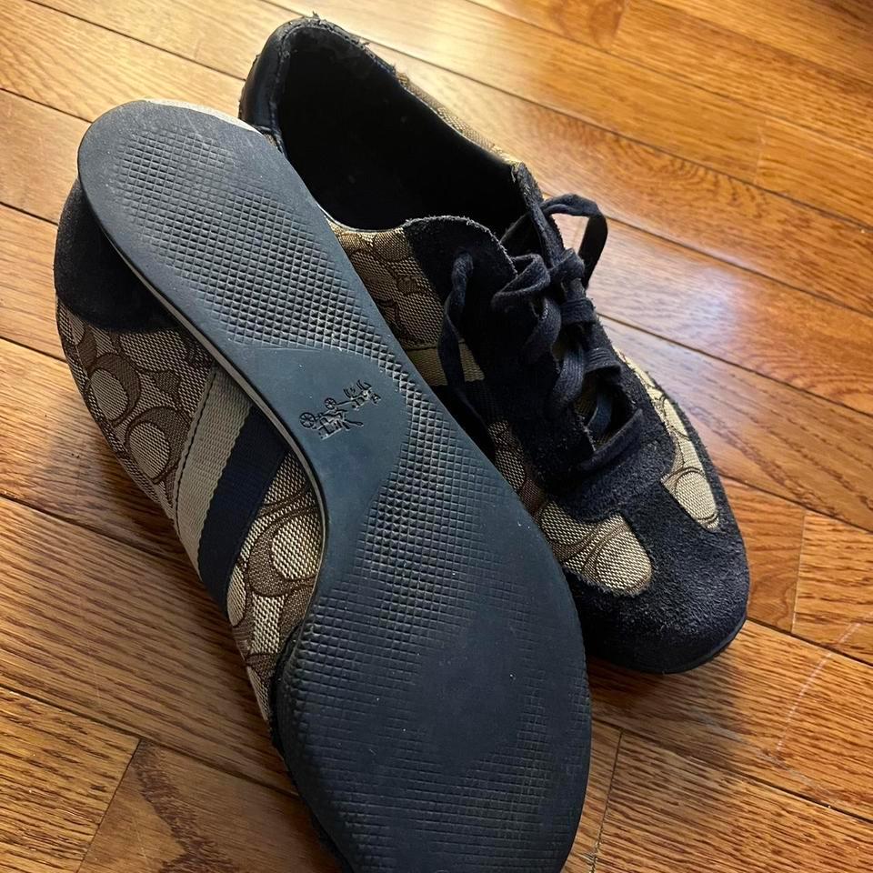 Coach Navy And Cream Trainers 70e8 4
