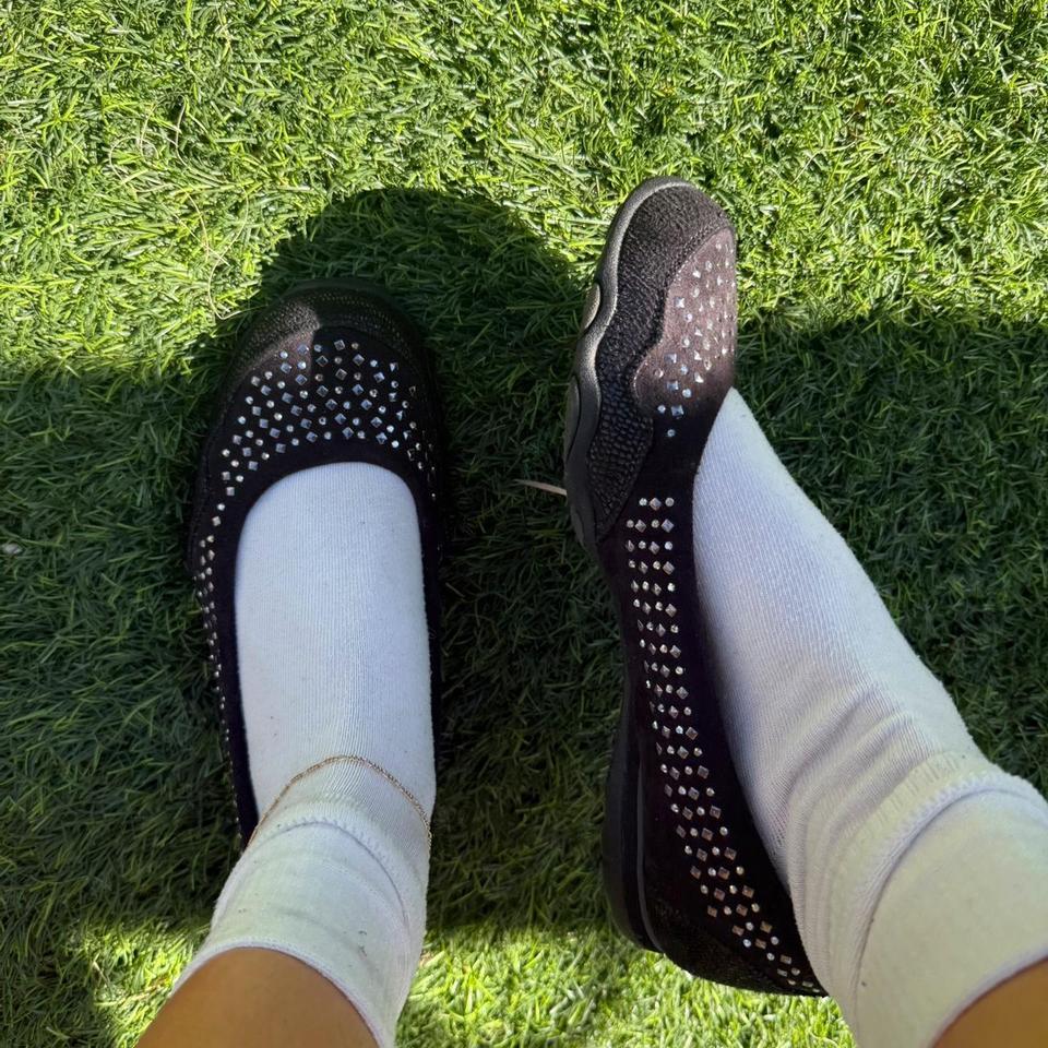 Black Skechers Gem Shoes Size 0330 2