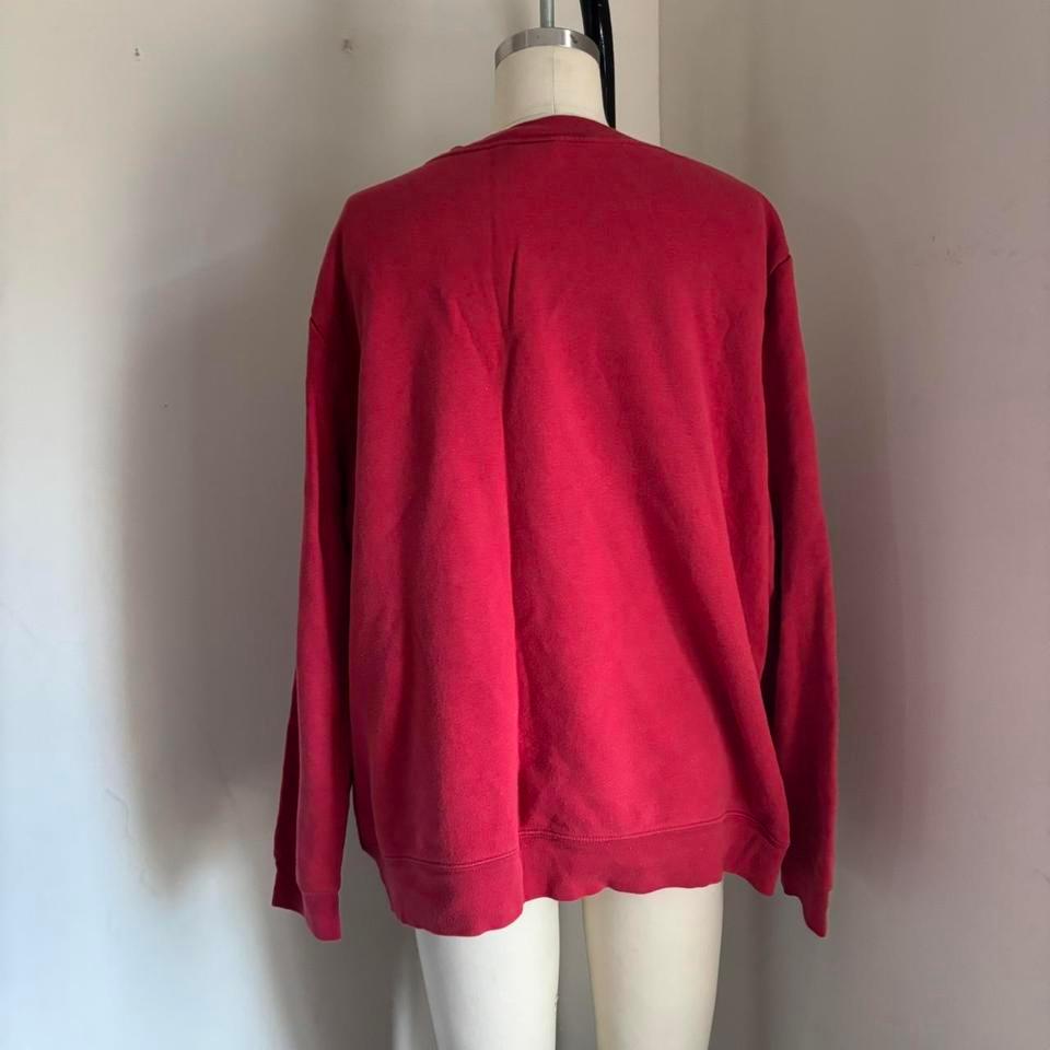 Red Christmas Birdhouse Crewneck Sweatshirt 3