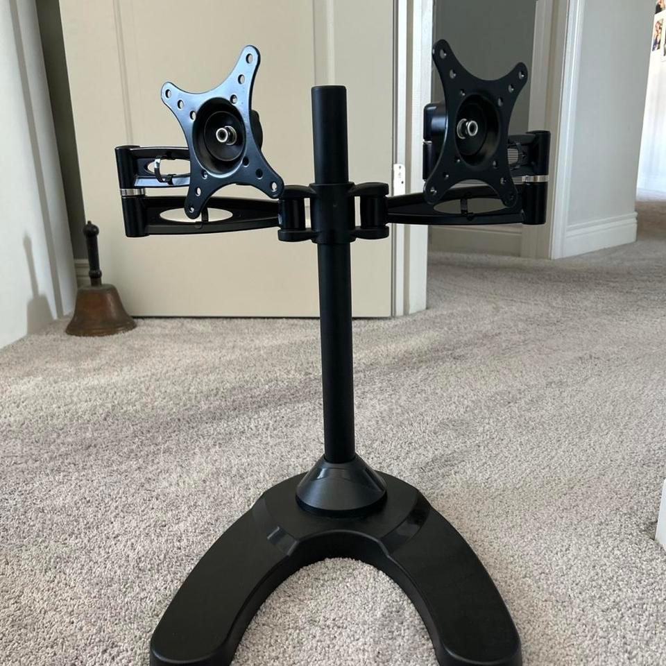 Title Dual Monitor Stand Mount 4dea