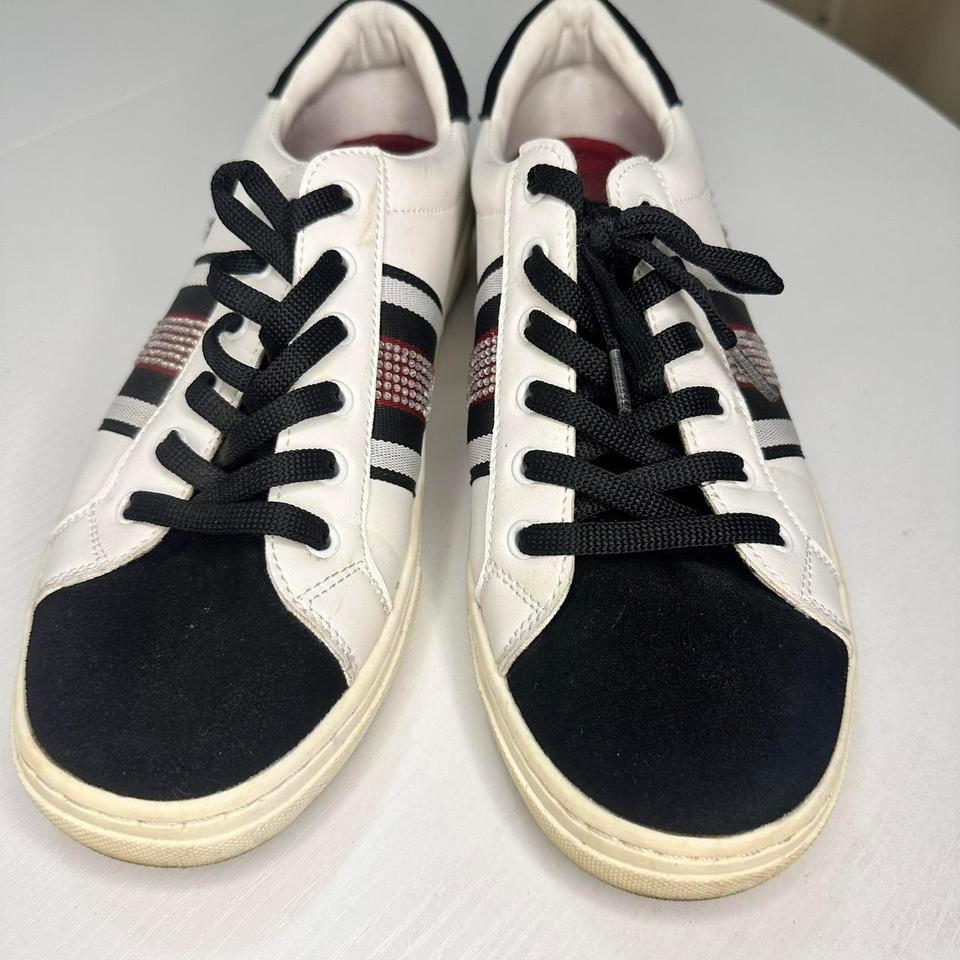 Black And White Trainers With 3