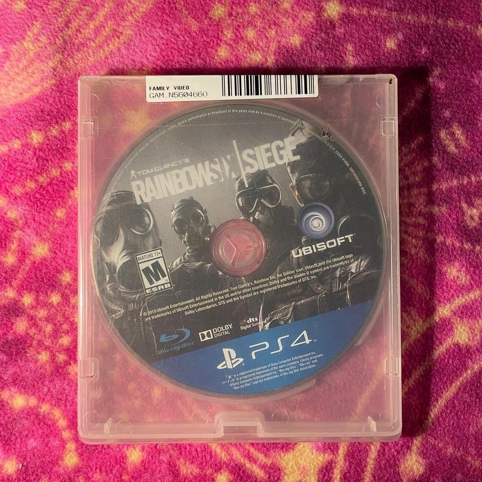 Rainbow Six Siege Ps4 Game