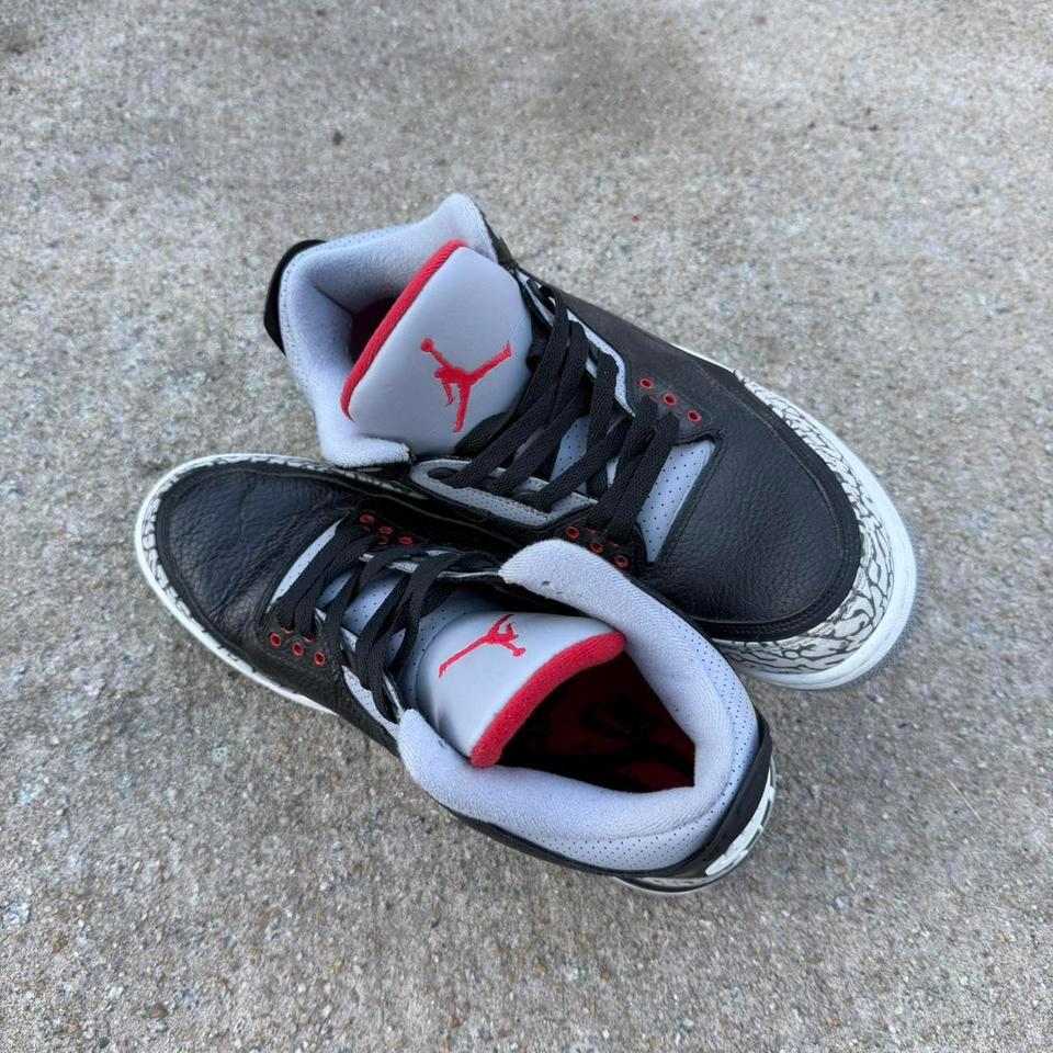 Jordan 3 Black Cement Sneakers 3f3c 2