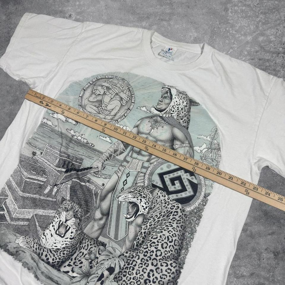 Beautiful Vintage Mayan Jaguar Warrior C365 5