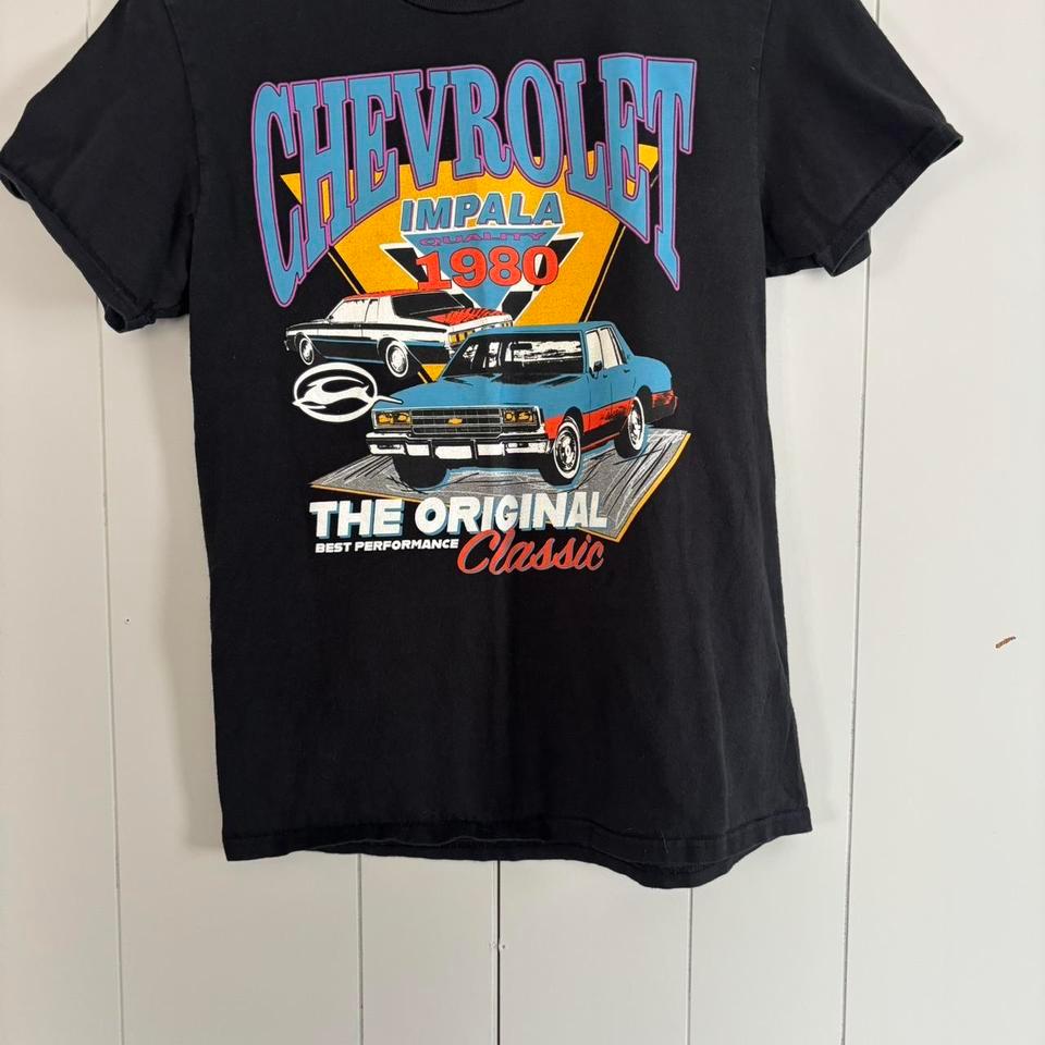 Black Chevy Impala 1980 Tee