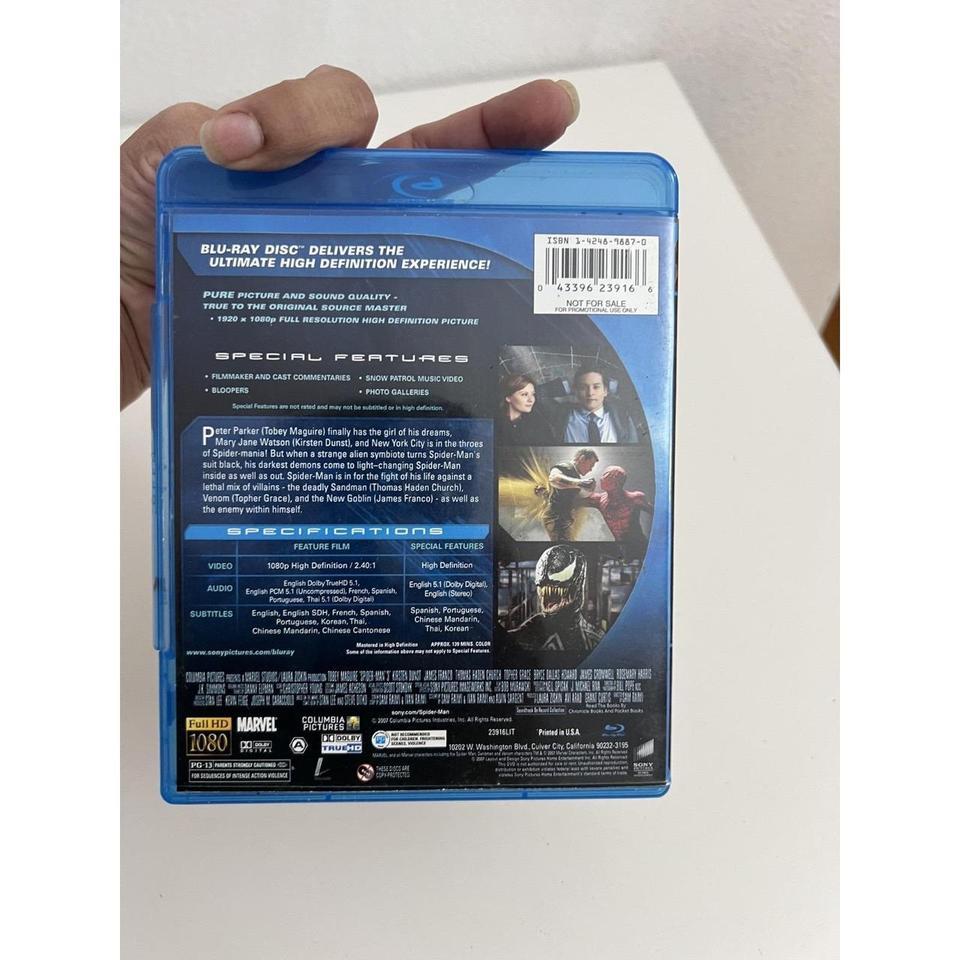 Spider Man 3 Blu Ray 1b8f 2