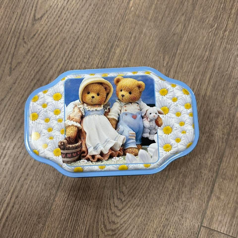 Cherished Teddies Metal Tin With 5a77