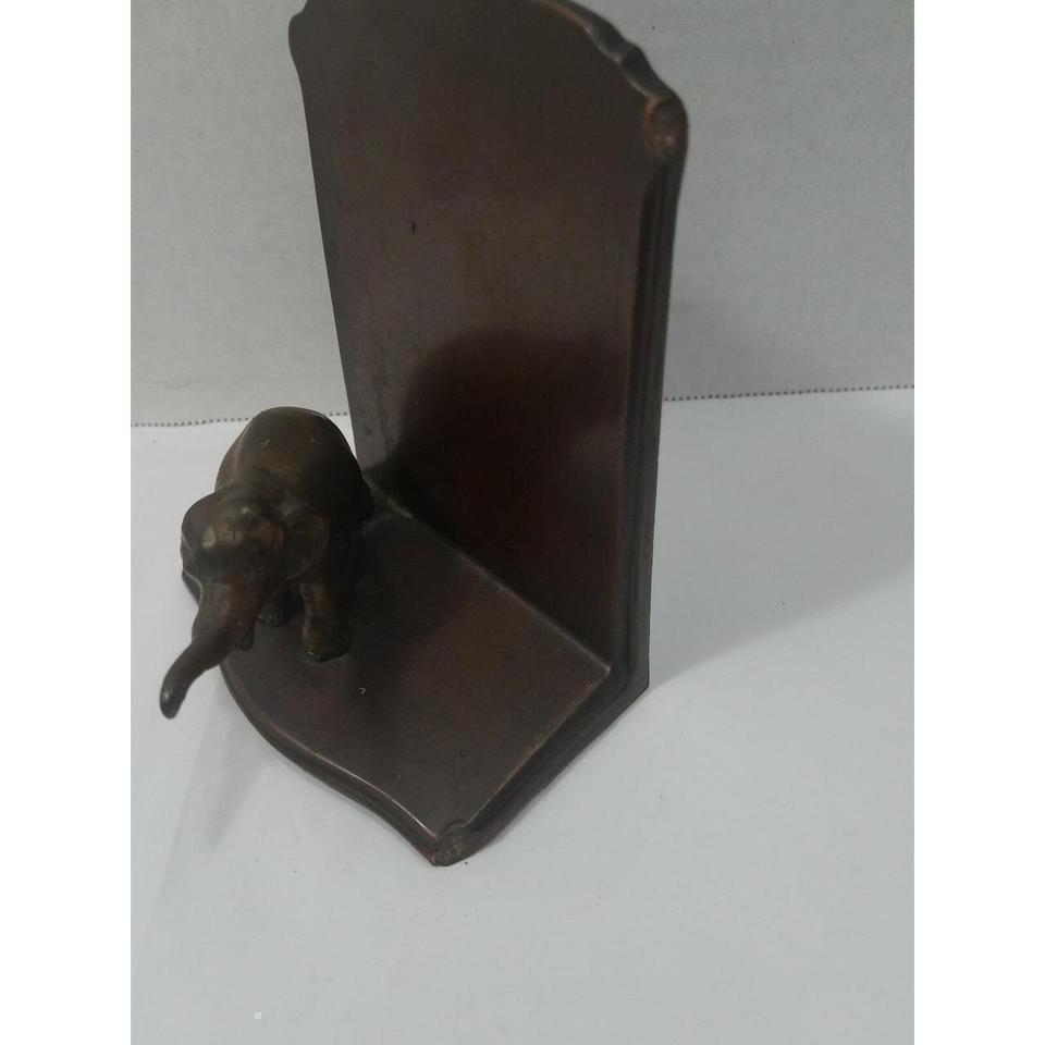 Ronson Metal Elephant Bookend Paperweight C576 4