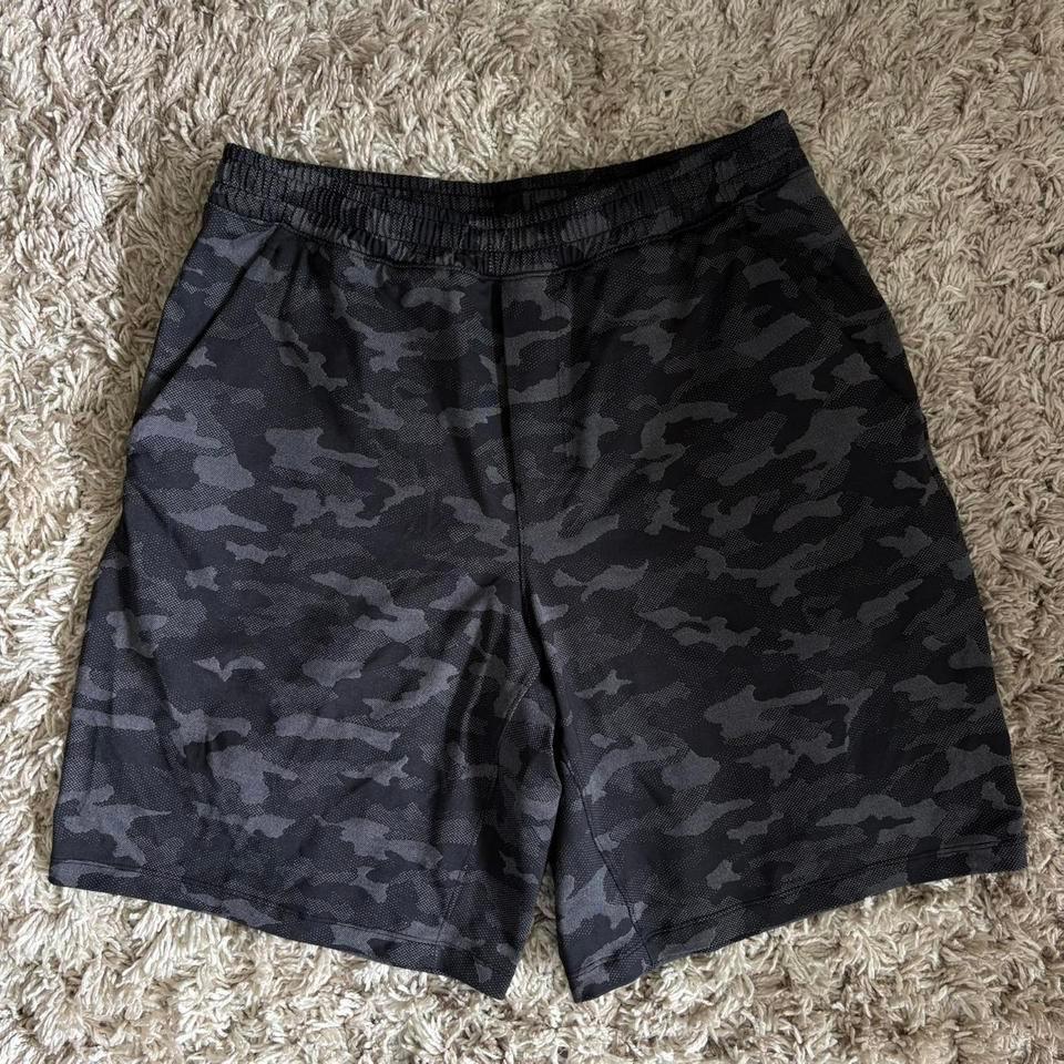 Mens Black Camo Lululemon Shorts 2ef7