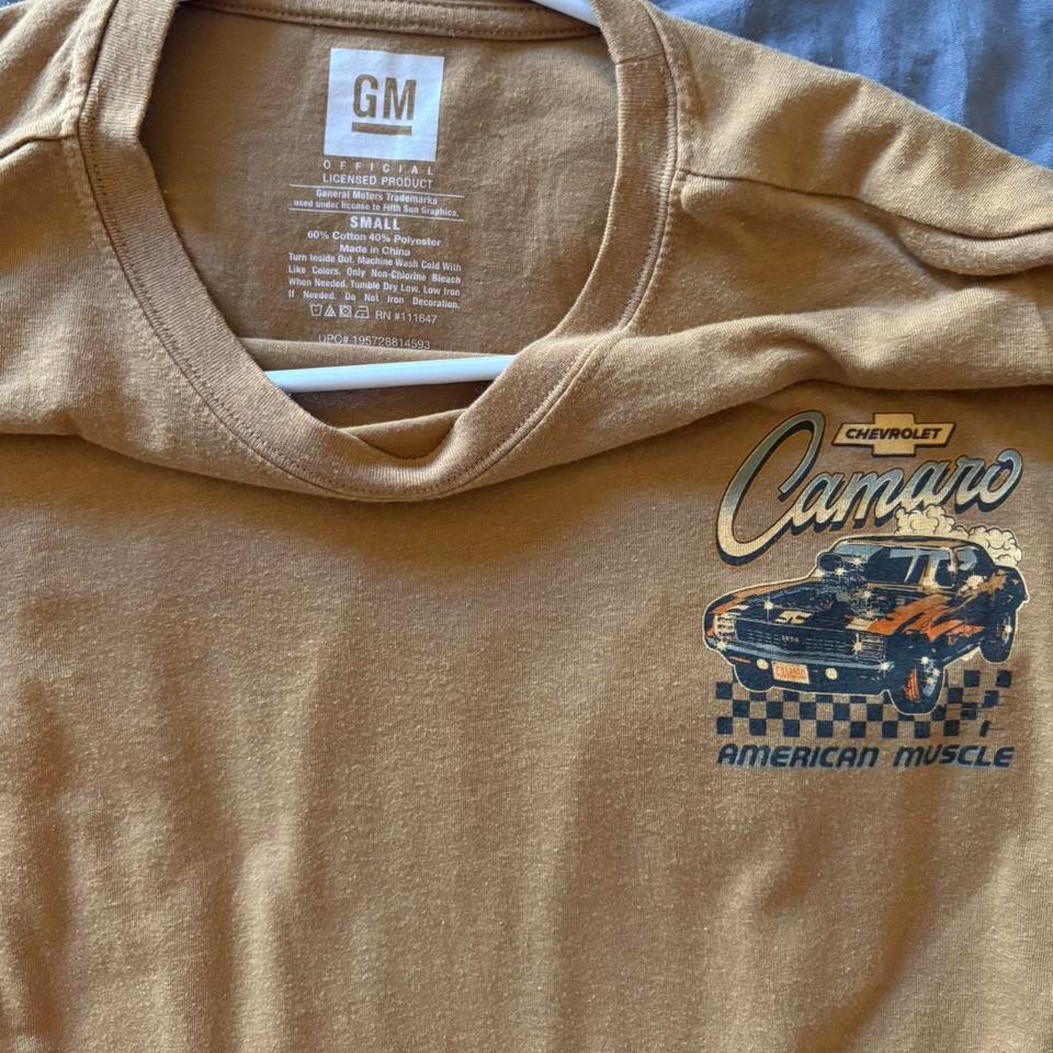 Chevrolet Camaro Long Sleeve Shirt 701a 2