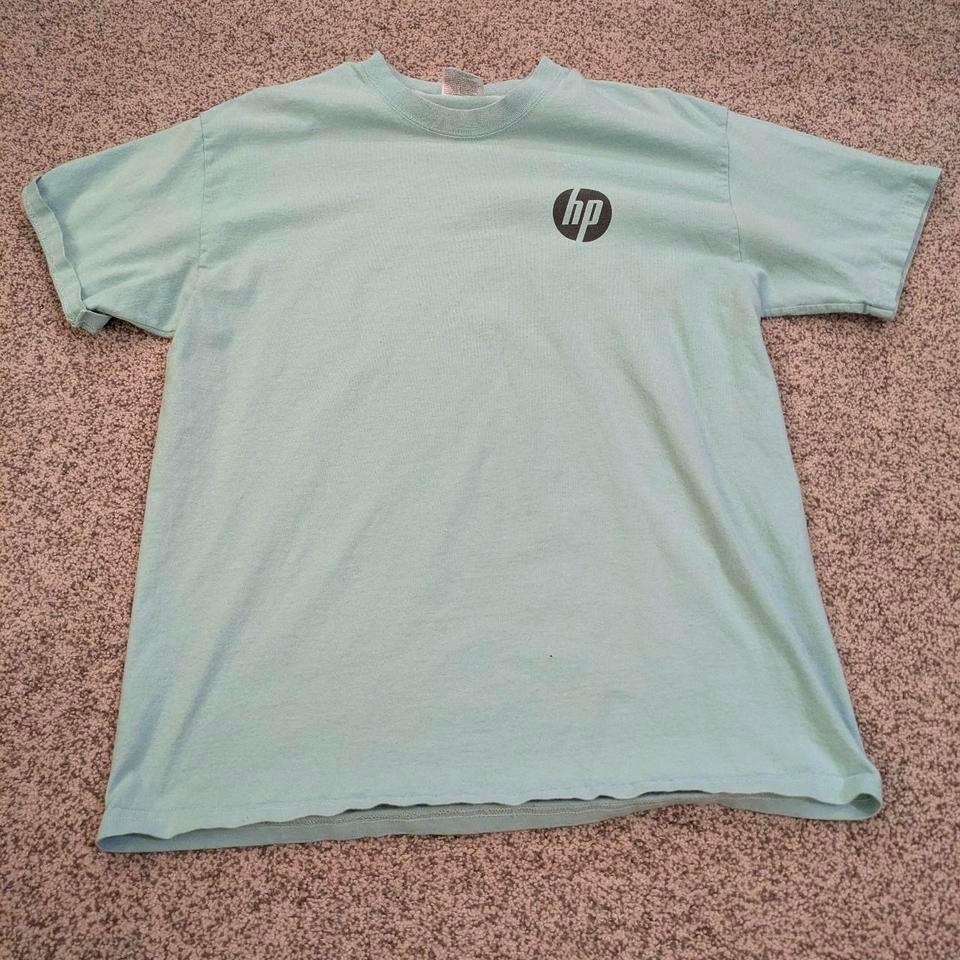 Hp Blue Cotton T Shirt Size 2227