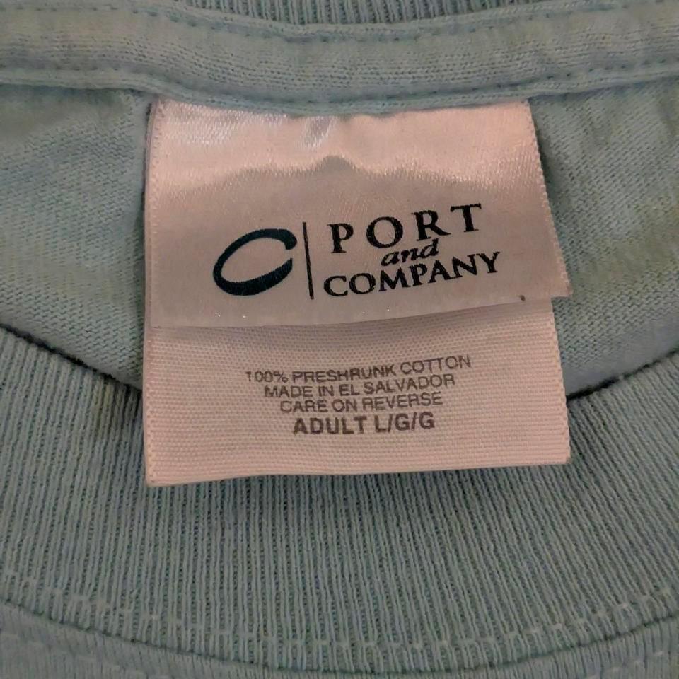 Hp Blue Cotton T Shirt Size 2227 3