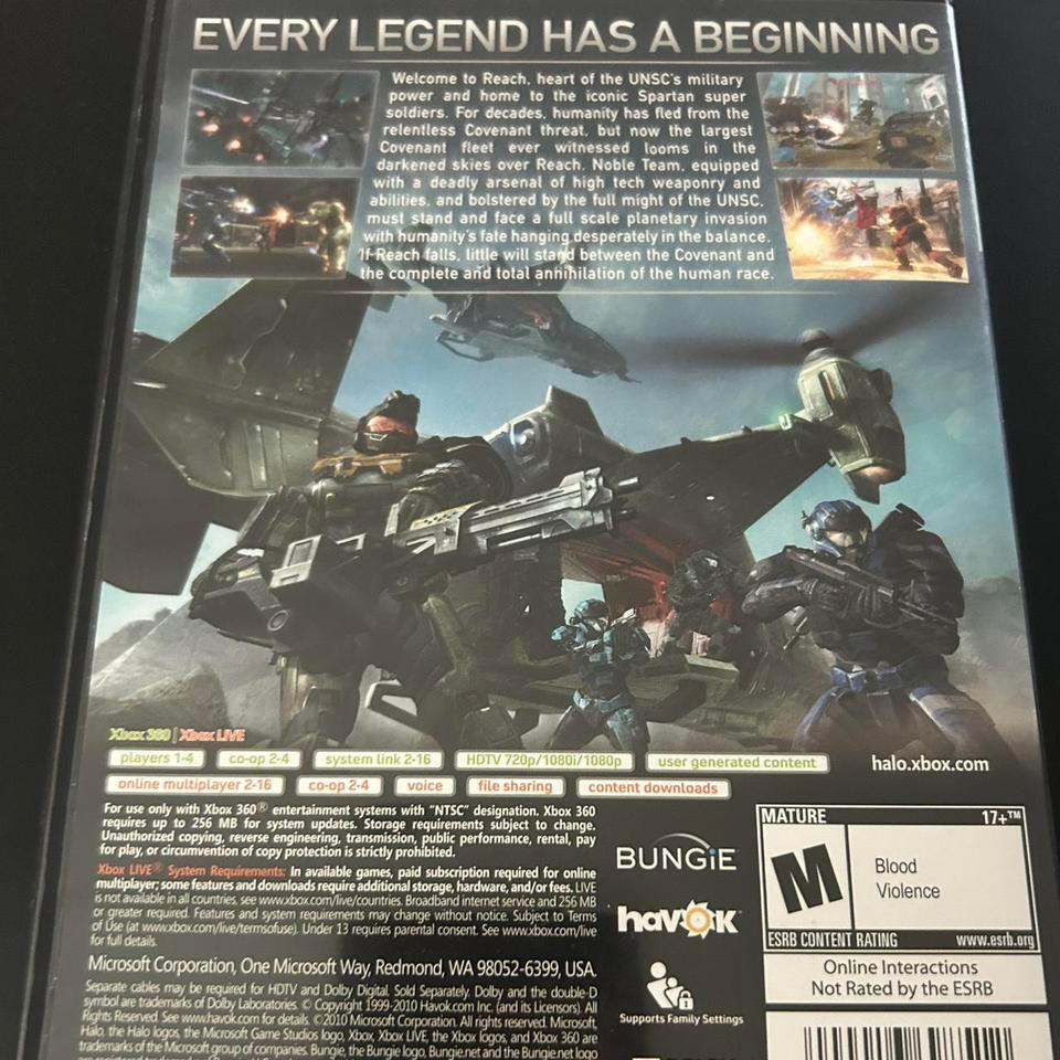 Halo Reach Xbox 360 Offers 4
