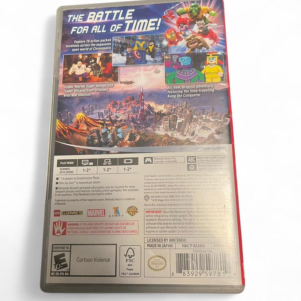 Lego Marvel Superheroes 2 Nintendo 2