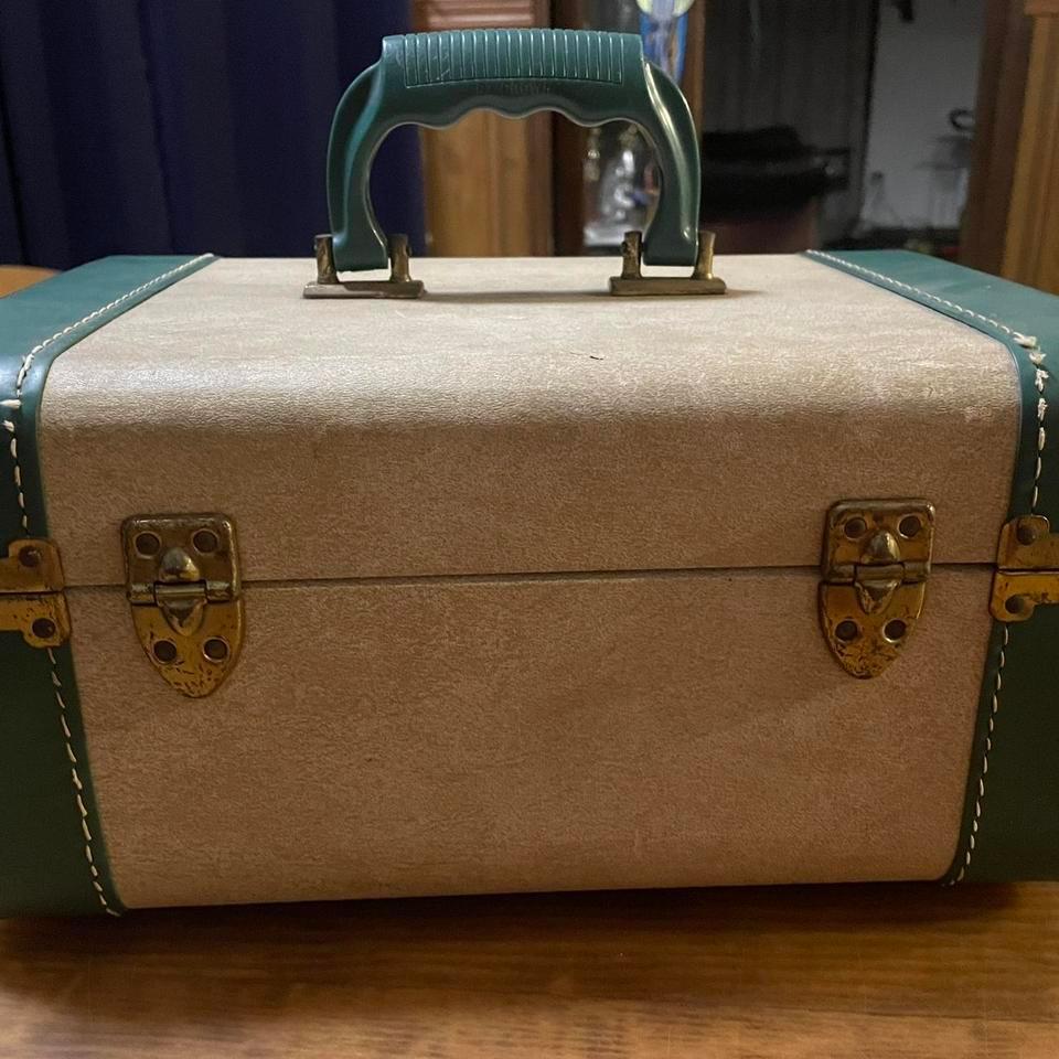 Vintage Retro 50s 60s Green D0f6 2