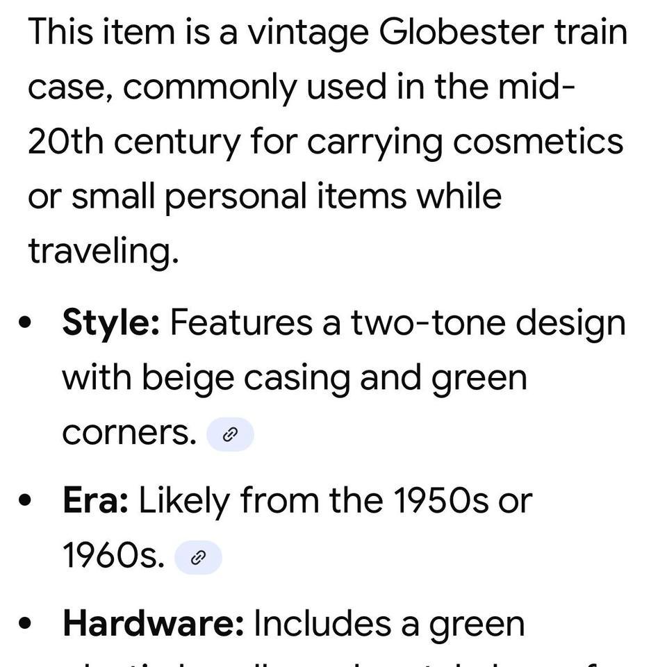 Vintage Retro 50s 60s Green D0f6 8