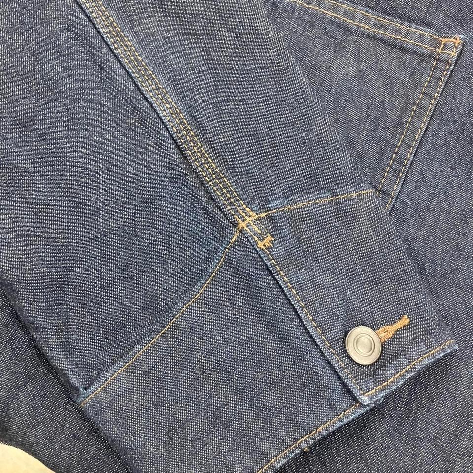 Uniqlo Navy Denim Chore Jacket 25cf 5