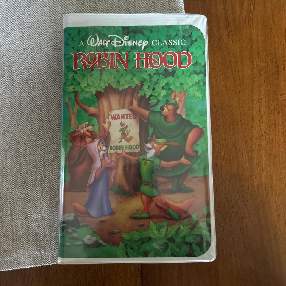 Robin Hood Vhs Tape Disney 6d62