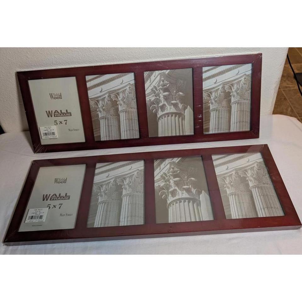 Set Of Two Solid Wood 5e2b