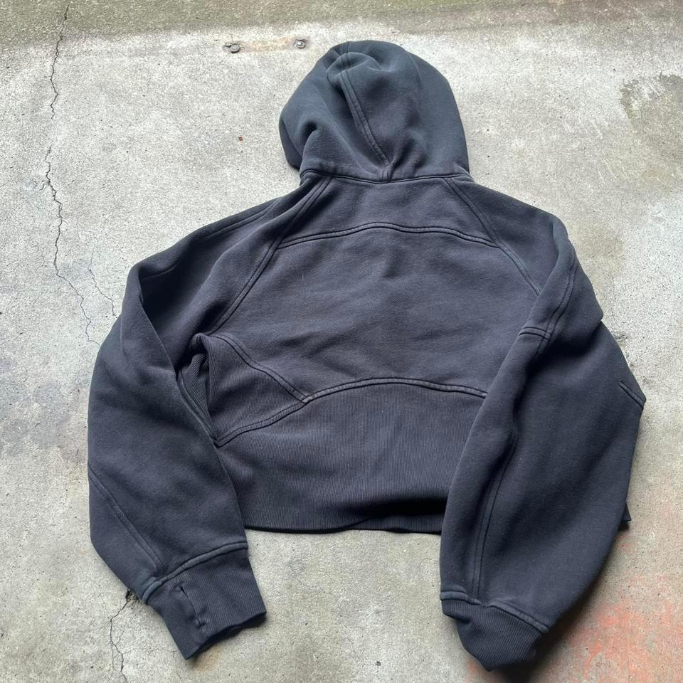 Cropped Lululemon Black Scuba Zip 28df 2