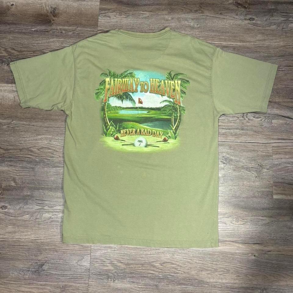Green Vintage Golf Tee With 7cf8