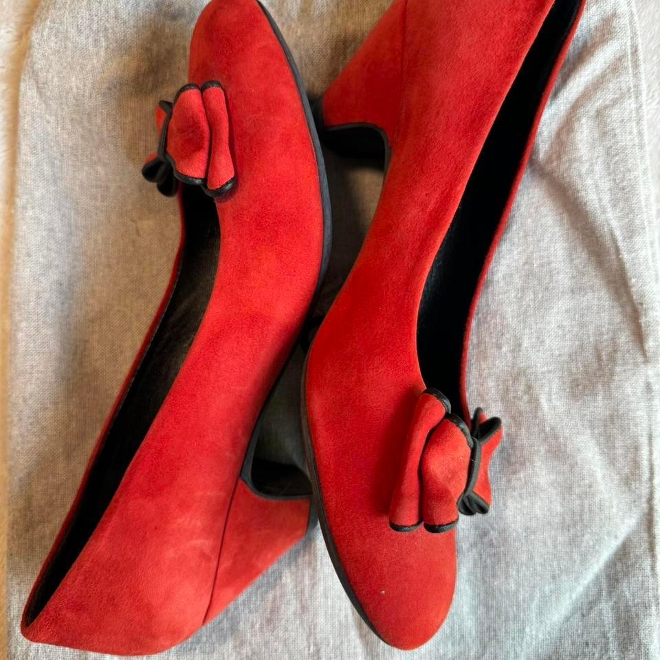 Red Pumps Hand Made Design