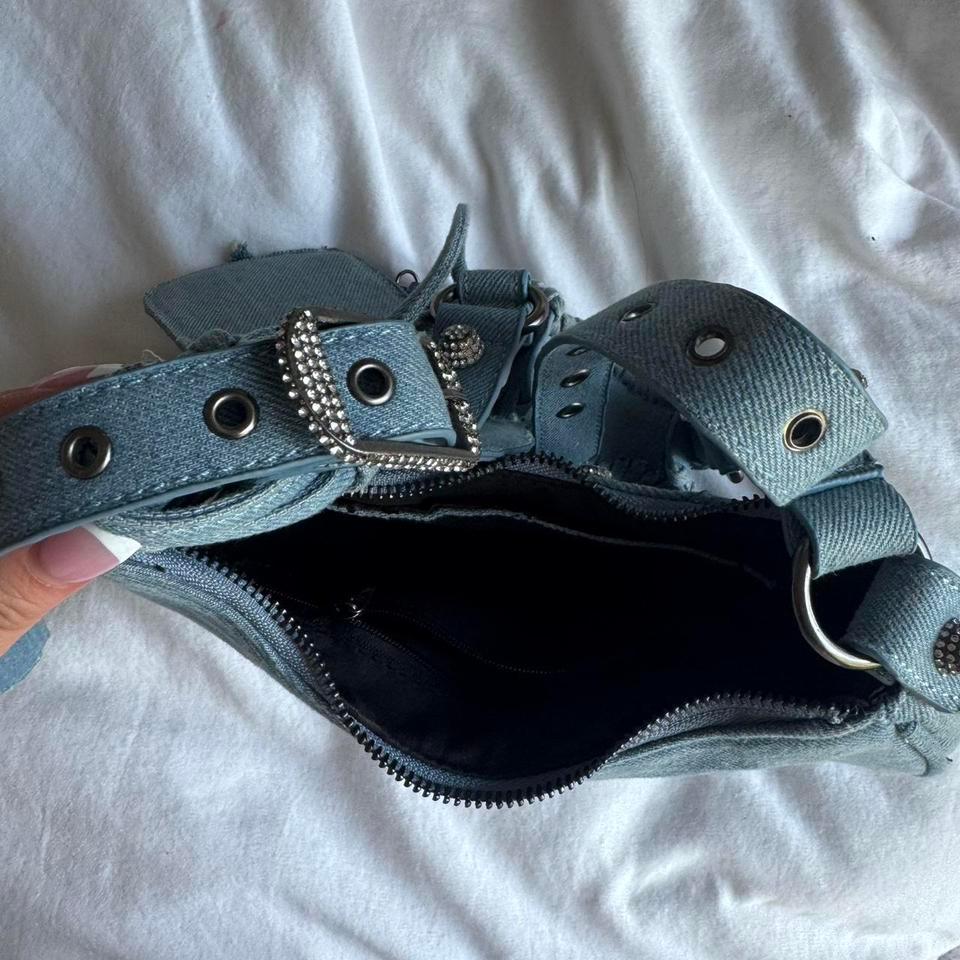Balenciaga Blue Denim Mini Bag 36b0 6