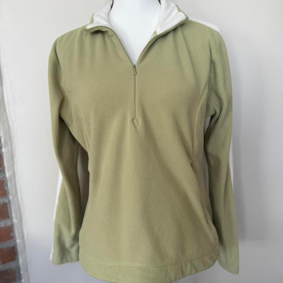Eddie Bauer Green And White Fb89