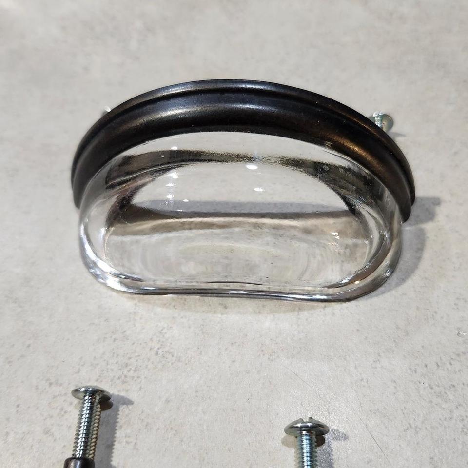 Retro Lewis Dolin Clear Glass 349e 3