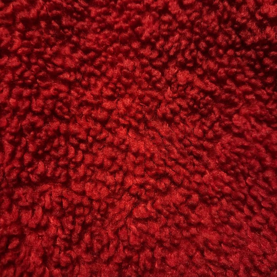 Bright Red Half Zip Up Pullover 2