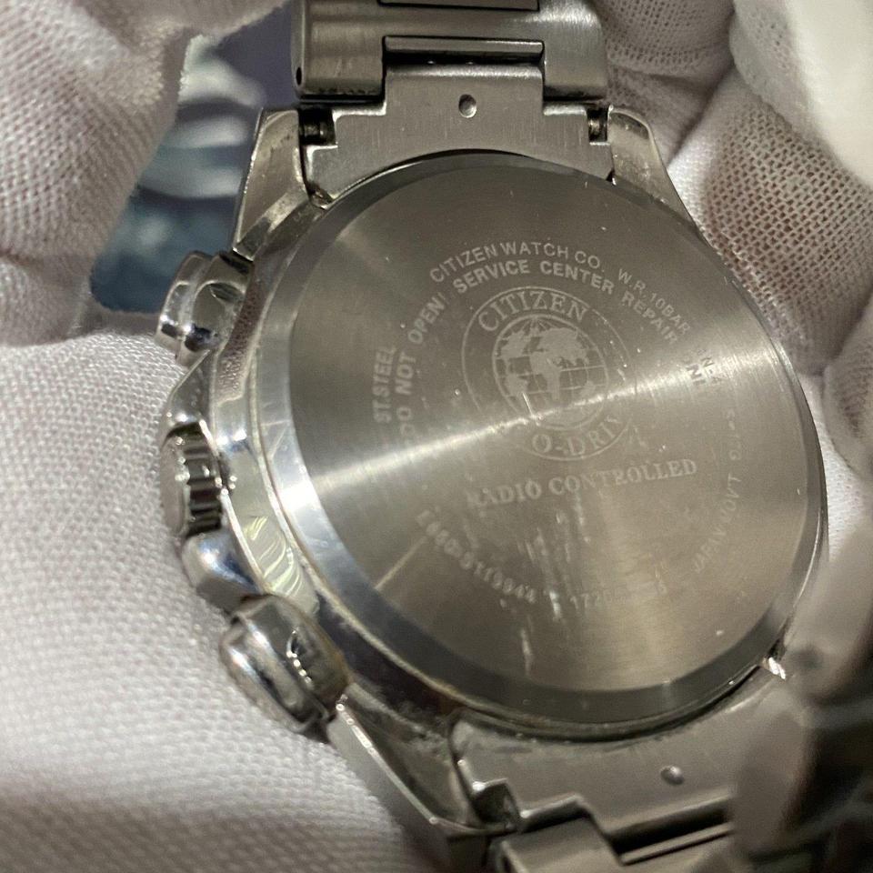 This Citizen Eco Drive Mens Chronograph 55bb 4
