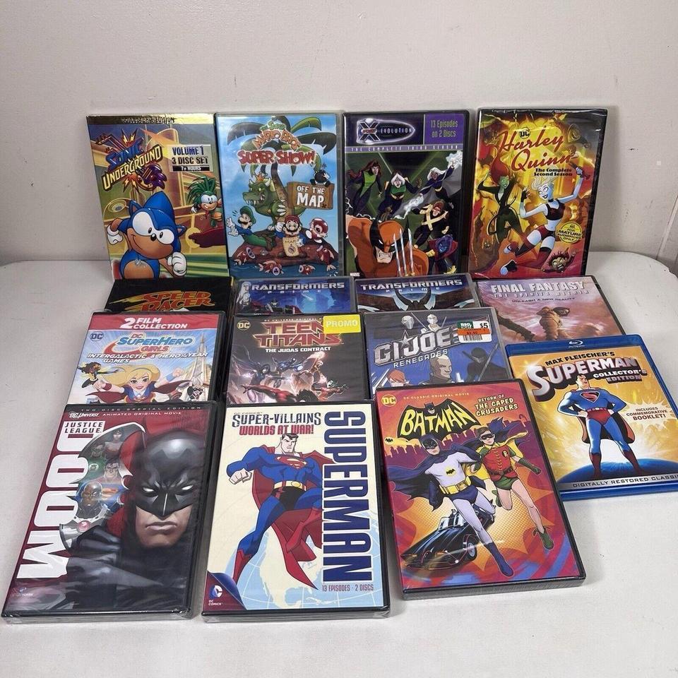 Dc Comics 16 Dvd Animated 0daf