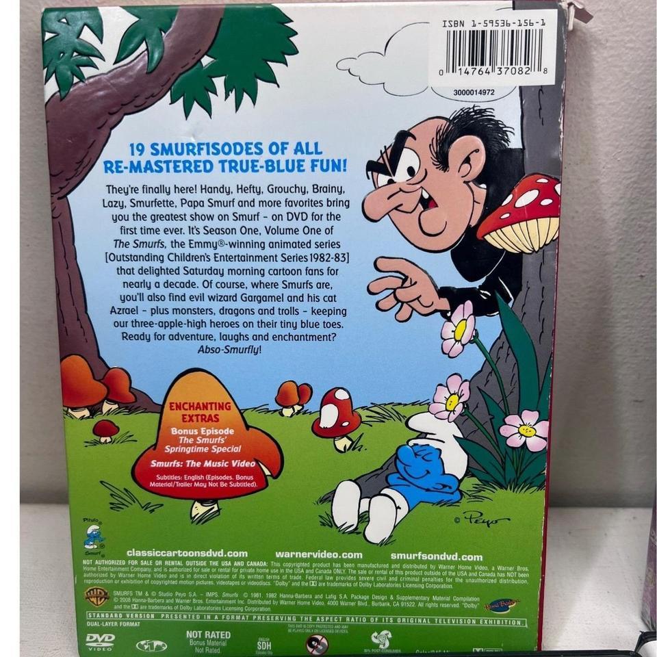 The Smurfs Dvd Lot Of Ce69 3