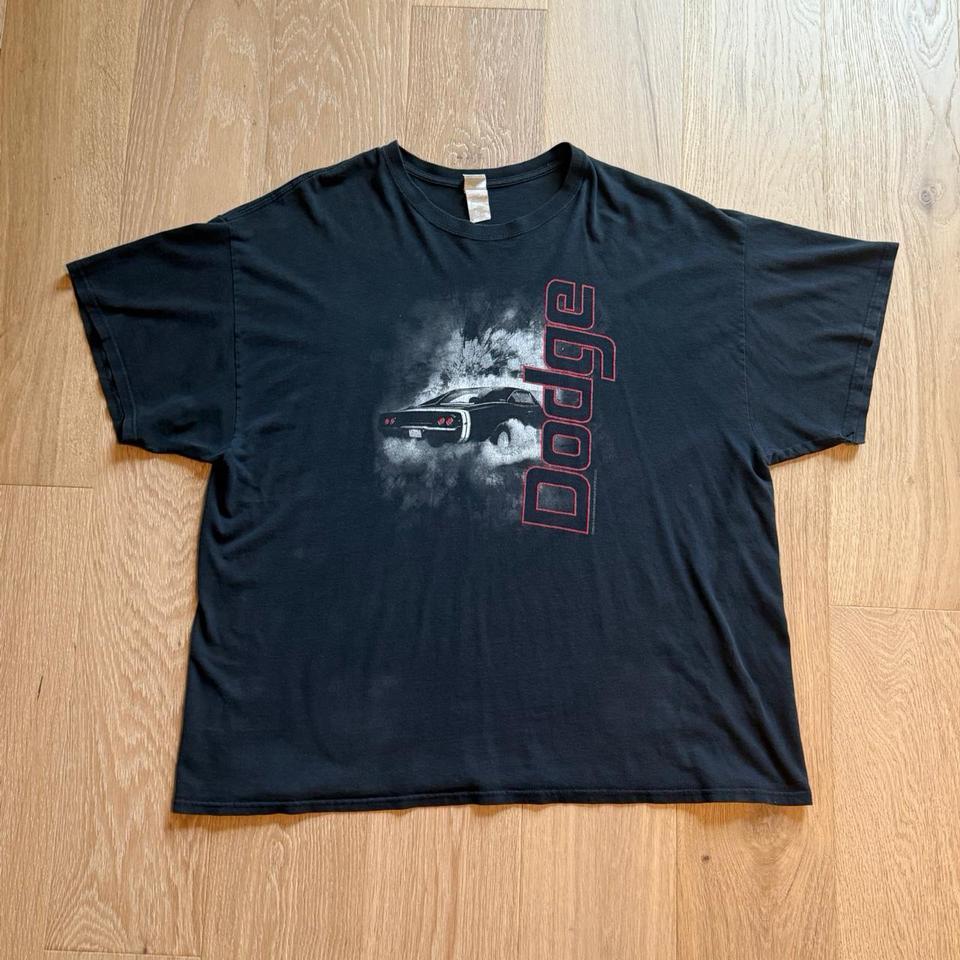 Dodge Black Cotton T Shirt Size A85f 3