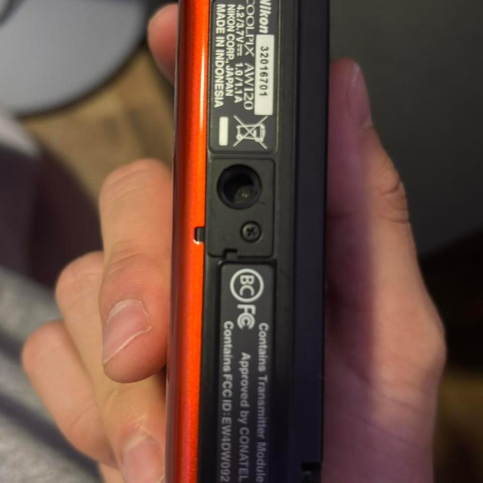 Nikon Coolpix Aw120 Orange Waterproof E476 3