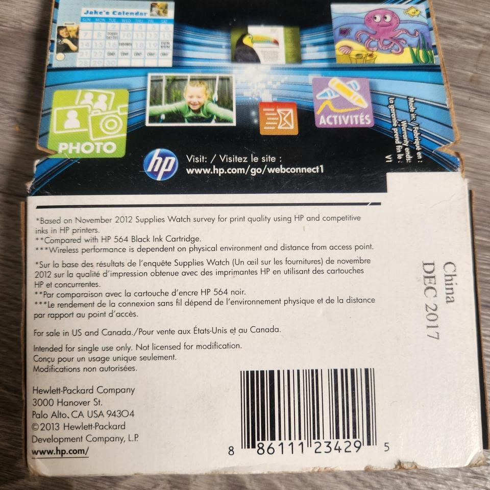 Hp 564xl Black Ink Cartridge 6266 2