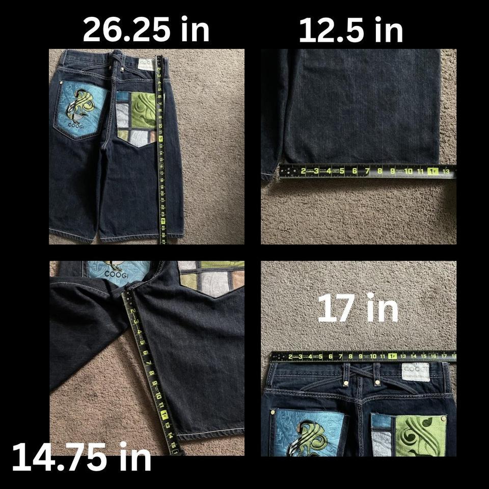 Y2k Vintage Coogi Baggy Denim Bafa 7