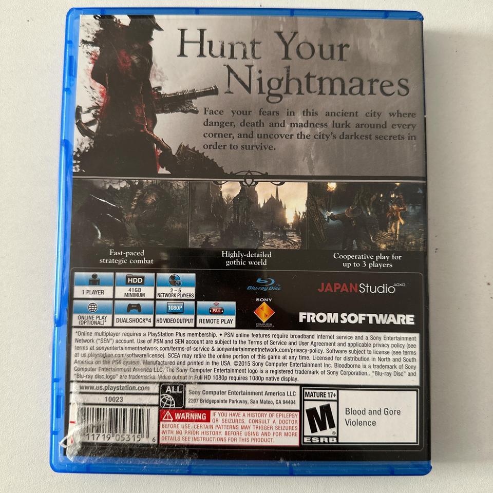 Bloodborne Ps4 Game Bloodborne 2