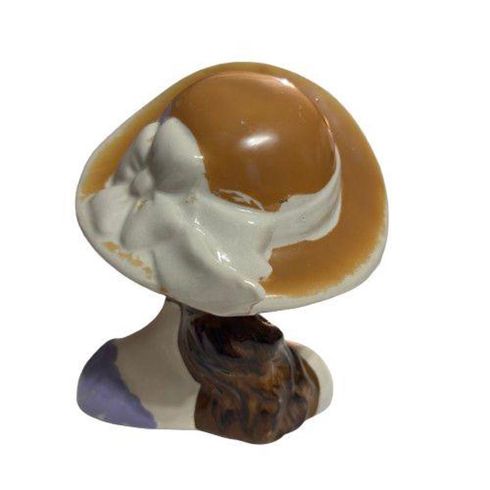 Vintage Ceramic Bustsculpture Of A 93eb 6