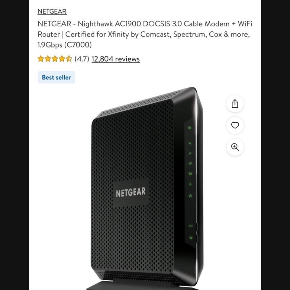 Black And Grey Router With 6