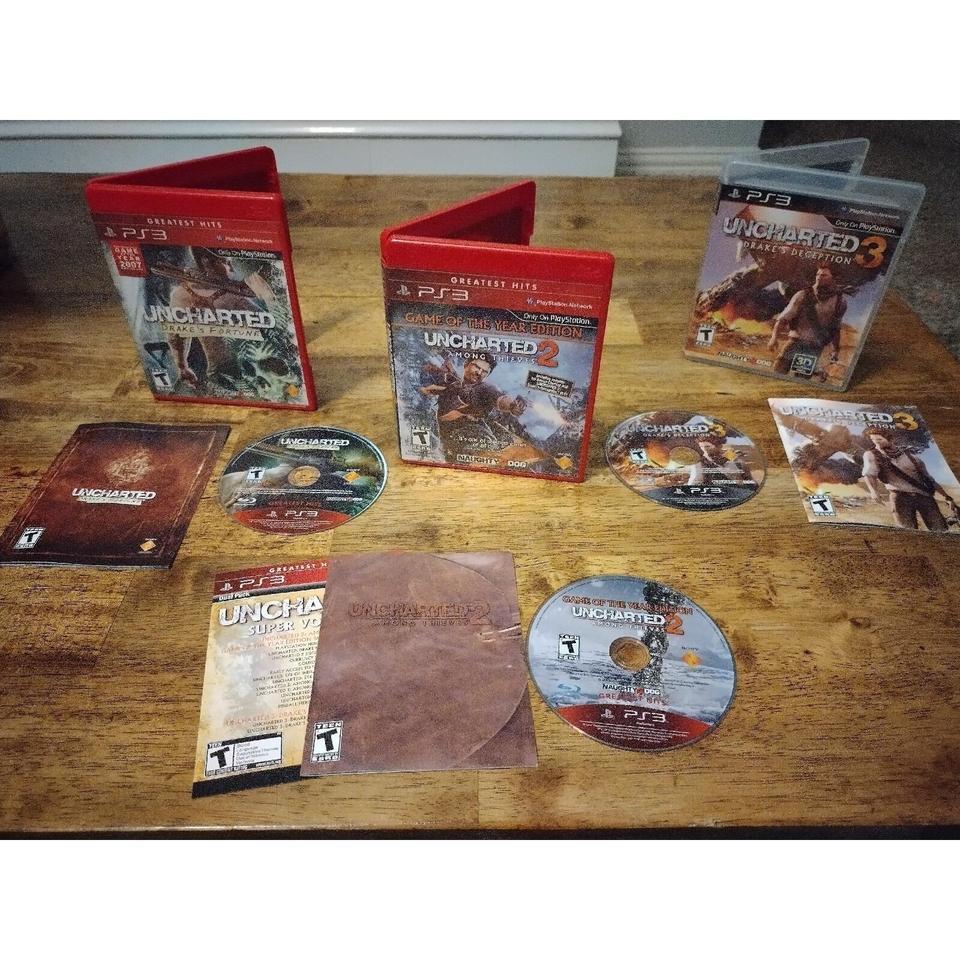 Ps3 Uncharted 1 2 And 85e7