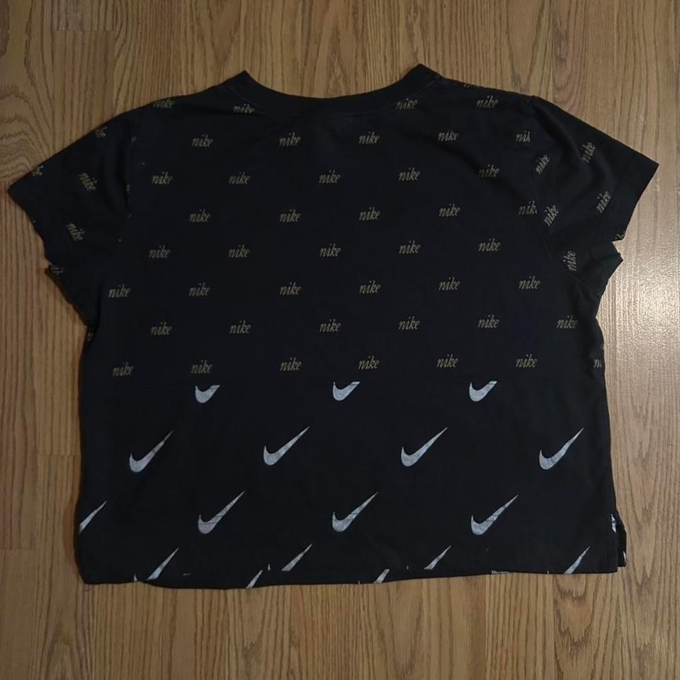 Nike Black Cropped Top With 3463 3